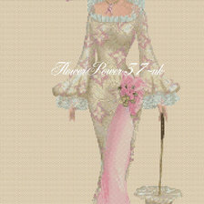 Схема вышивки «Леди»