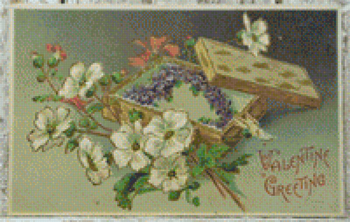 Валентинка - поздра, сердца, валентинов день, день влюбленных, любовь, ангелы - предпросмотр