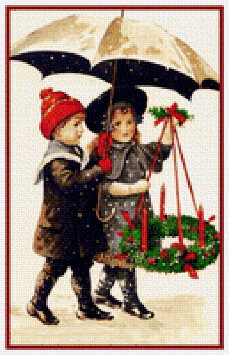 Рождество - зима, с рождеством христовым, ангел, рождество, праздник - предпросмотр