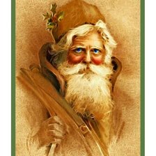 Схема вышивки «Дед Мороз»