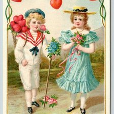 Схема вышивки «Валентинка»