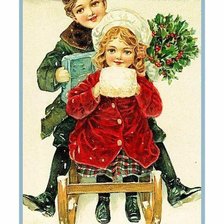 Схема вышивки «Каникулы зимние»