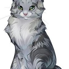 Схема вышивки «Кошка»