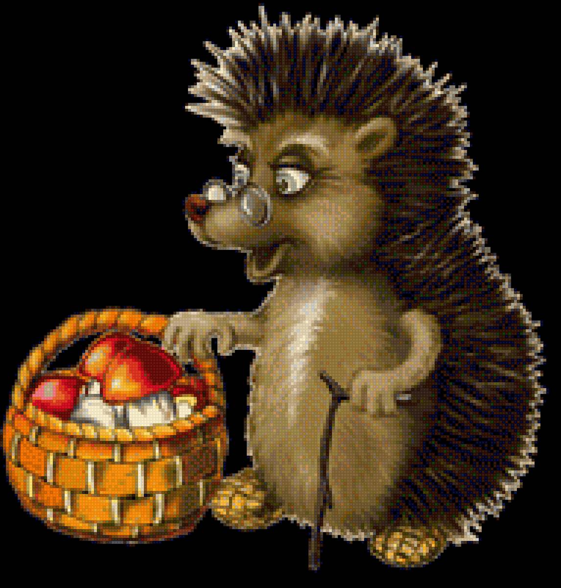 Ёжик - картинка, дикое, животное, детское, ежик - предпросмотр