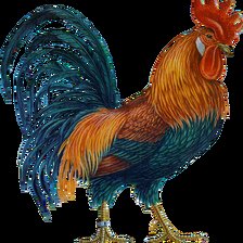 Схема вышивки «Петух»