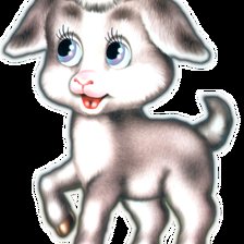 Схема вышивки «Козленок»