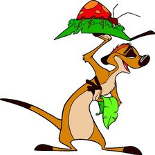 Схема вышивки «Сурикат»