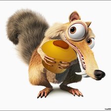 Схема вышивки «Белка бешенная»