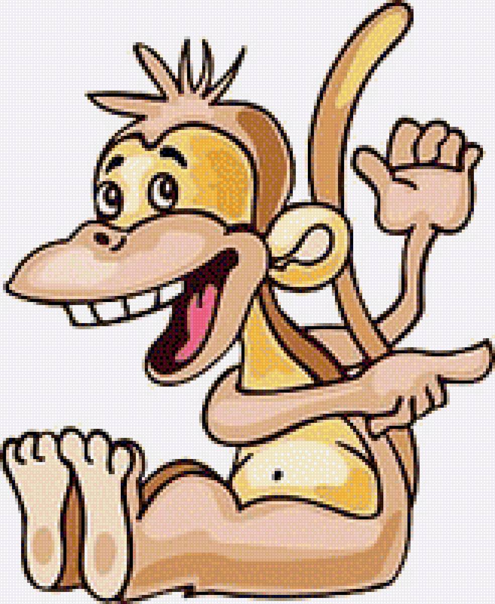 Обезьянка - картинка, животное, обезьянка - предпросмотр