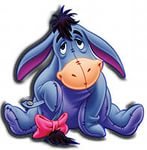 Схема вышивки «Ослик Иа»