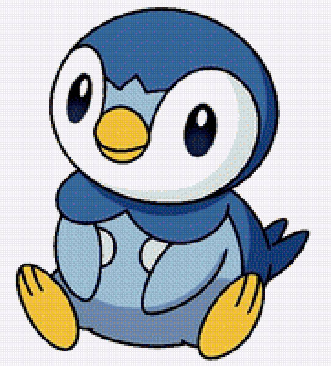 Пингвин - картина, пингвин, птицы - предпросмотр