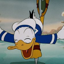 Схема вышивки «Дональд Дак»