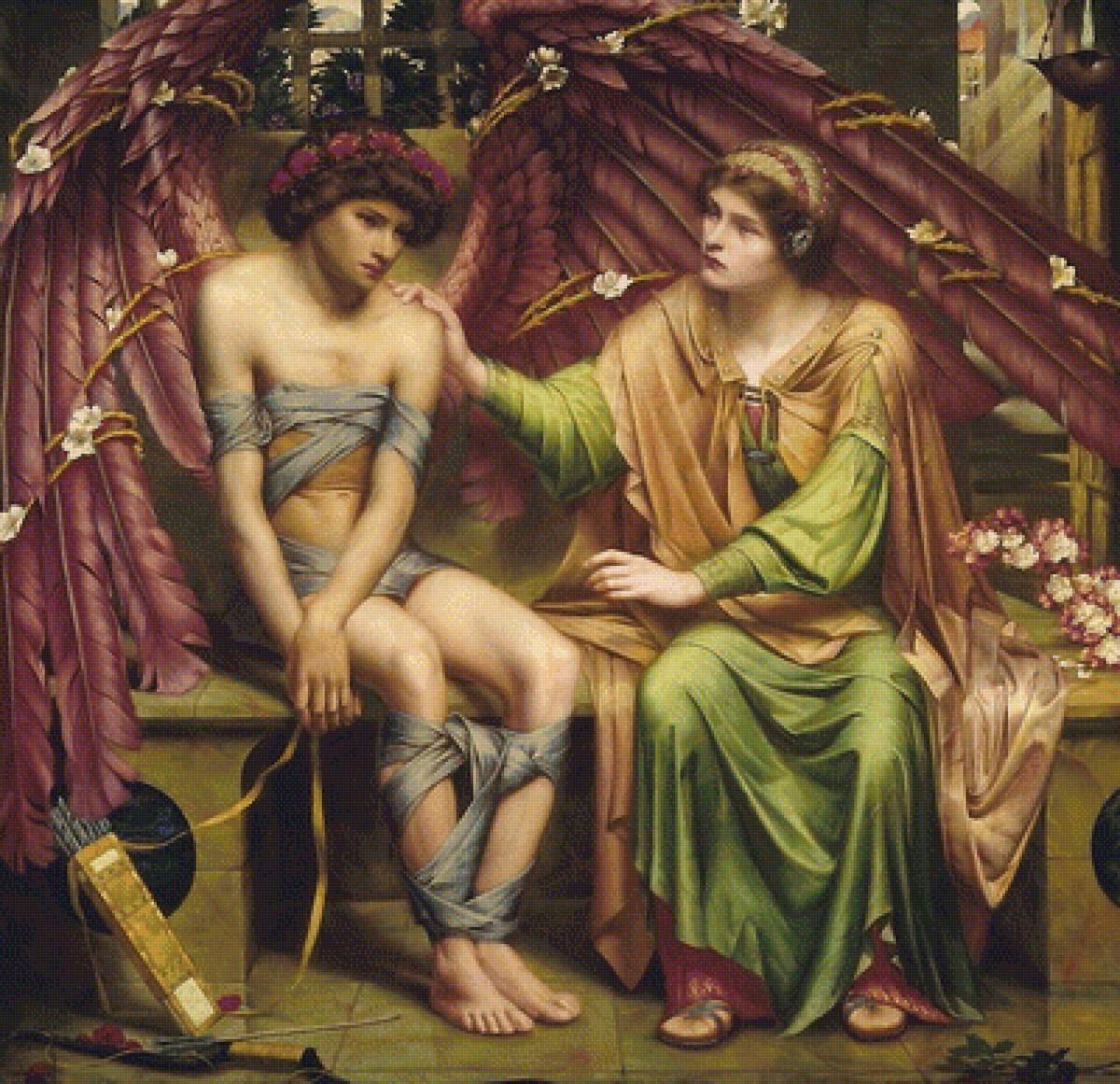 Надежда, утешающая Любовь - предпросмотр