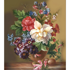 Схема вышивки «Букет.»