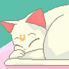 Схема вышивки «киса»