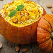 Схема вышивки «Блюда из гарбуза»