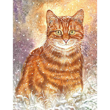 Схема вышивки «Кот.»