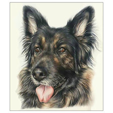 Схема вышивки «Собака.»