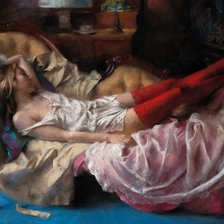 Схема вышивки «Сон»