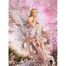 Схема вышивки «Девочка эльф»