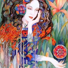 Схема вышивки «Магический мир»