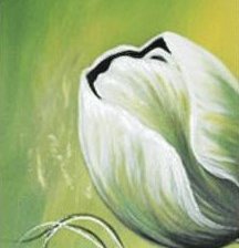 Схема вышивки «цветы на зелени_модуль1»