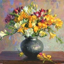 Схема вышивки «FREESIAS»