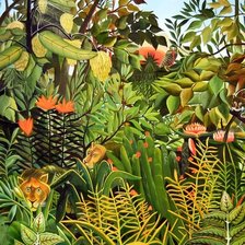 Схема вышивки «Джунгли»