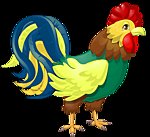 Схема вышивки «Петух»