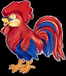 Схема вышивки «Петух»