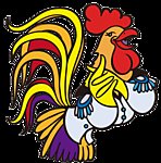 Схема вышивки «Петух»