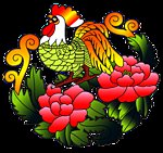 Схема вышивки «Петух»