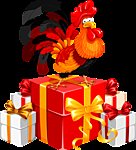 Схема вышивки «Петух»