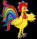 Схема вышивки «Петух»