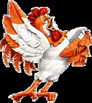 Схема вышивки «Петух»