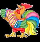 Схема вышивки «Петух»