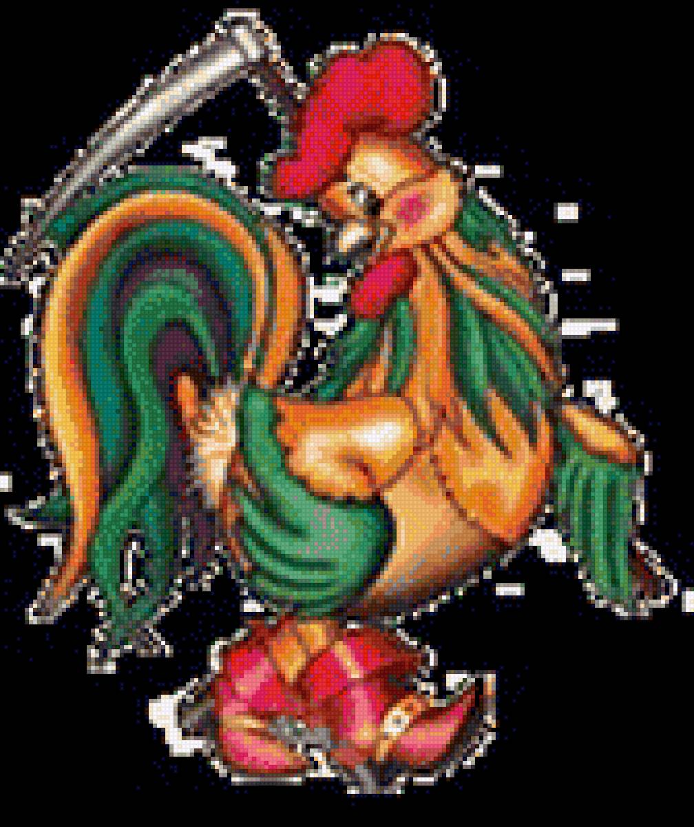 Петух - петух, картинка, птица - предпросмотр