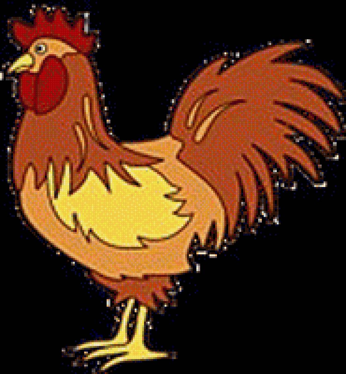 Петух - петух, птица, картинка - предпросмотр