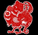 Схема вышивки «Петух»