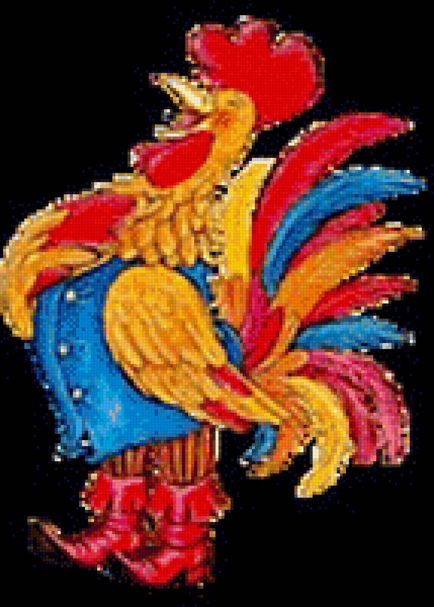 Петух - картинка, петух, птица - предпросмотр