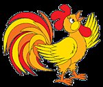 Схема вышивки «Петух»