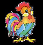 Схема вышивки «Петух»