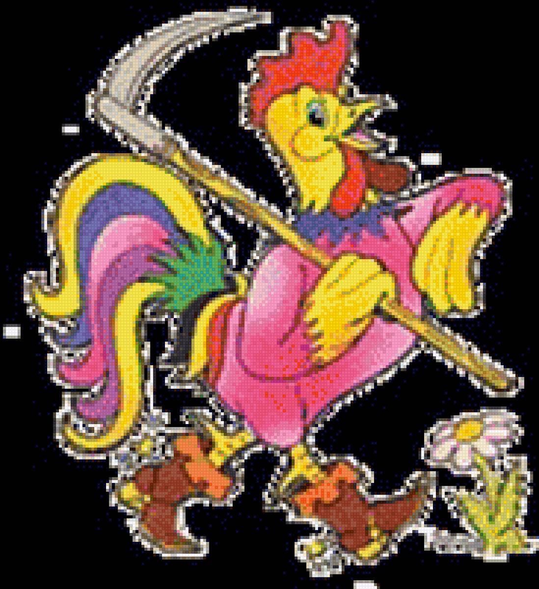 Петух - петух, картинка, птица - предпросмотр