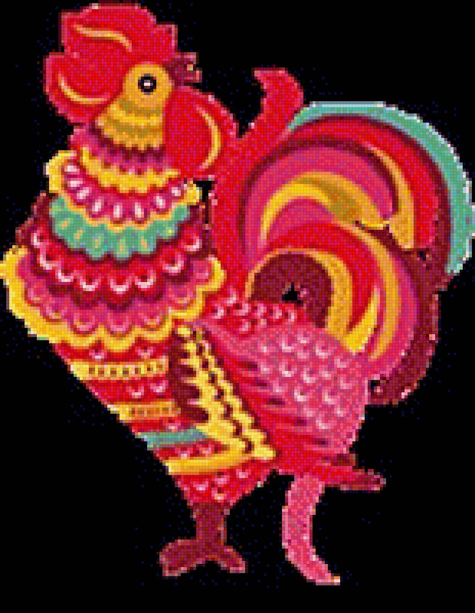 Петух - картинка, птица, петух - предпросмотр