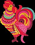 Схема вышивки «Петух»