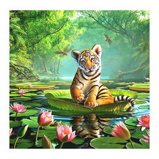 Схема вышивки «Тигрёнок.»