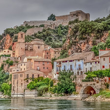 Схема вышивки «Miravet-Tarragona-Catalonia.»