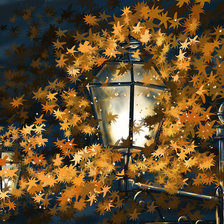 Схема вышивки «Фонарь»