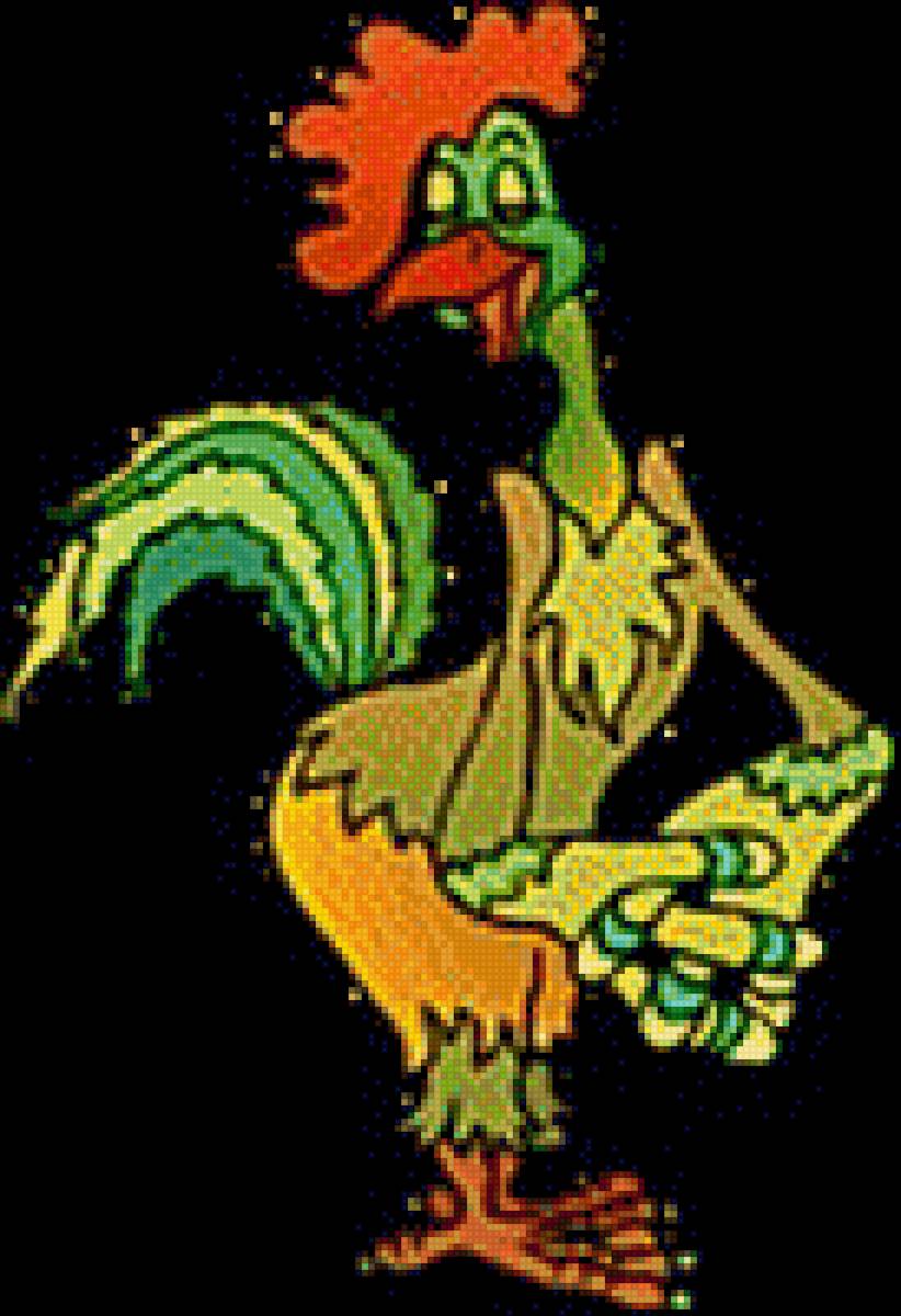 Петух - петух, птица, картинка - предпросмотр