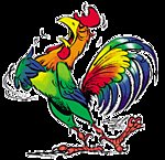 Схема вышивки «Петух»